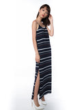 Clara Nautical Stripe Maxi in Navy - Mint Ooak - Dress - 4