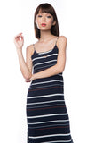 Clara Nautical Stripe Maxi in Navy - Mint Ooak - Dress - 5