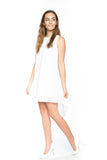 Dawnette High-low Dress in White - Mint Ooak - Dress - 1
