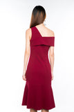 Claireen Toga Bardot Midi in Wine