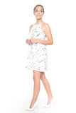Bertilla Marble Trapeze Dress - Mint Ooak - Dress - 5