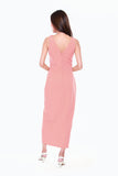 Juliana Button Down Maxi Dress in Rose