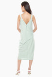 Angeline Ruffle Dress in Mint