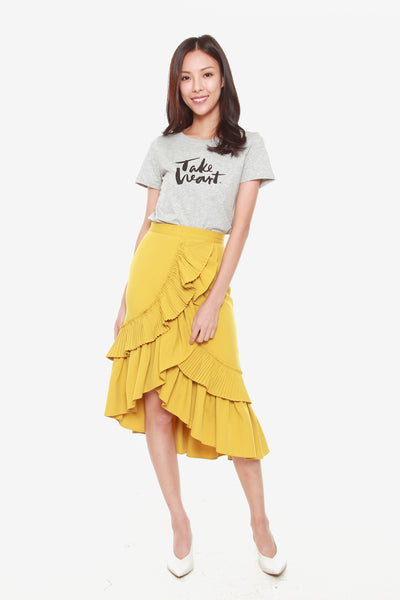 Take Heart T-Shirt in Grey