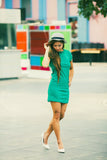 Rachelle Emerald Shift Dress - Mint Ooak - Dress - 3