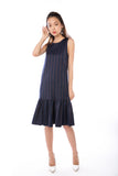 Julia Swing Mermaid in Navy Stripes