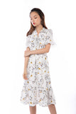 Floral Ruffle Hem Sundress