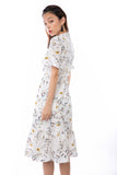 Floral Ruffle Hem Sundress