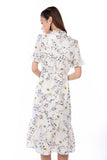 Floral Ruffle Hem Sundress