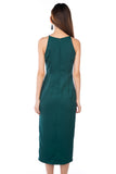 Chanelle Centre Split Maxi in Forest