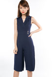 That Chic Buckle Romper in Blue - Mint Ooak - One-piece, Romper, - 5