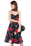 Amelia Floral Culottes Tie Romper - Mint Ooak - One-piece, Romper, - 6