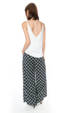 Olie Stripy V Top in White - Mint Ooak - Top - 3