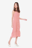 Camilia Reversible Dress in Rose