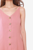 Camilia Reversible Dress in Rose