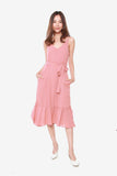 Camilia Reversible Dress in Rose