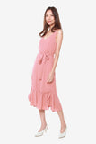 Camilia Reversible Dress in Rose