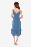 Camilia Reversible Dress in Powder Blue