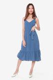 Camilia Reversible Dress in Powder Blue