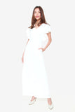 Sandy Wide Legged Jumpsuit in White