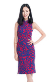 Renne Classic Cheongsam in Purple