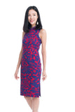 Renne Classic Cheongsam in Purple