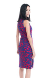Renne Classic Cheongsam in Purple