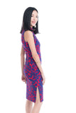 Renne Classic Cheongsam in Purple